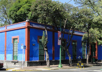 Casa de Frida Khalo y Diego Rivera - Coyoacan, Mxico DF