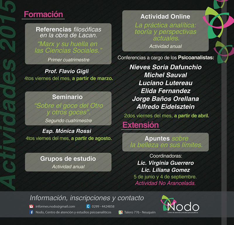 Nodo Neuquén - Conferencia Michel Sauval