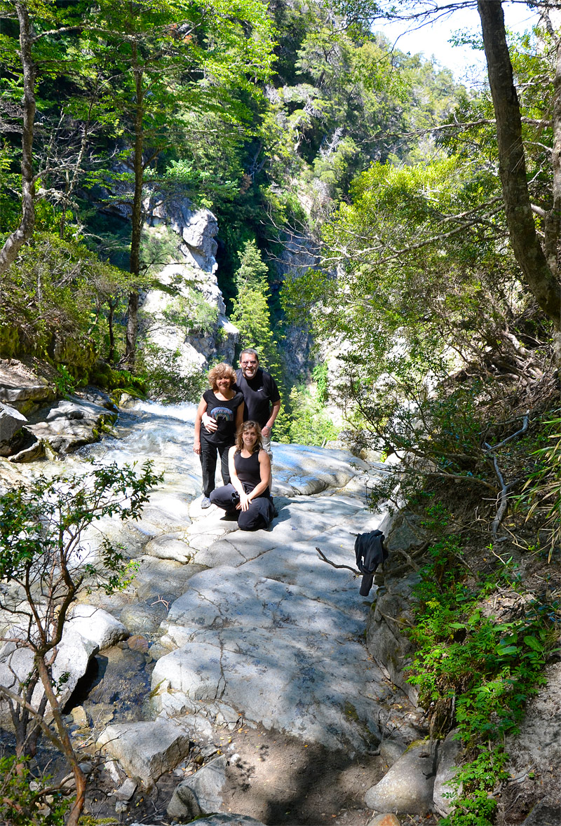 Villa la Angostura 2015 - Mirador Belvedere y cascada Inacayal