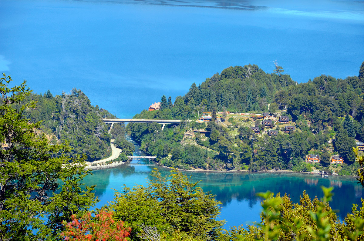 Villa la Angostura 2015 - Mirador Belvedere y cascada Inacayal