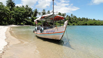 Ilha de Boipeba - Praia de Bainema, Ponta de Castelhanos, Cova da Ona