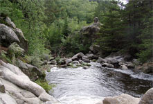 Crdoba, La Cumbrecita, La "olla" y la cascada