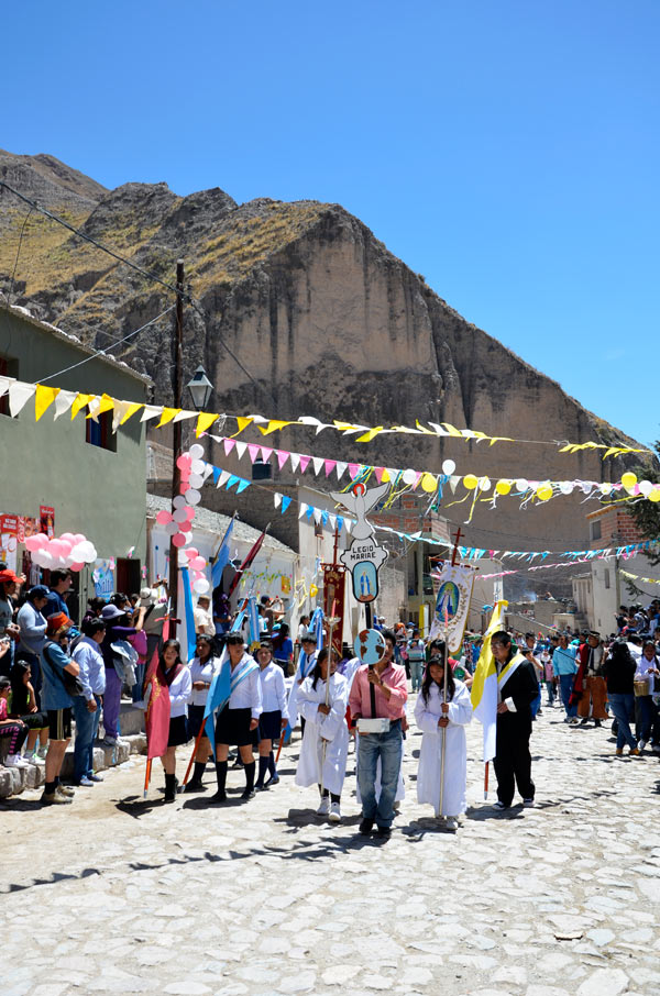 Iruya, Procesión de la Virgen del Rosario