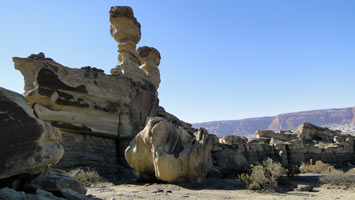 Parque Ischigualasto (Valle de la luna) - El submarino