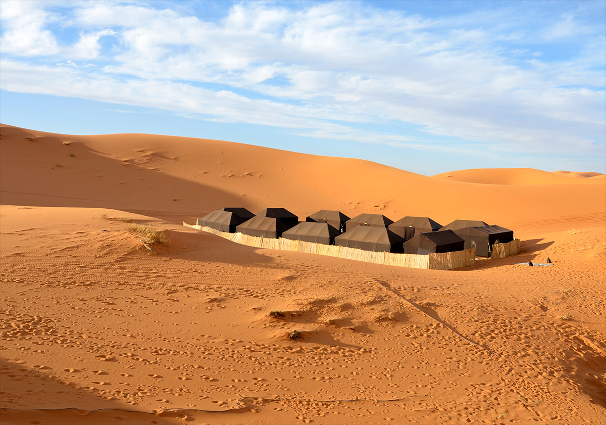 Erg Chebbi - las haimas