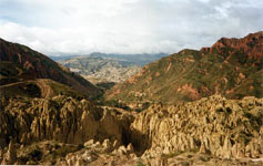 Bolivia - La Paz y "valle de la luna"