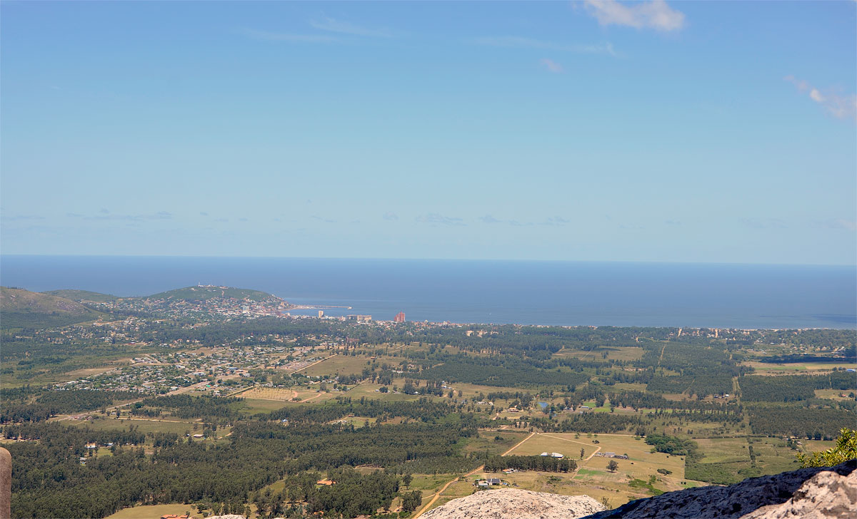 Piriápolis desde el Pan de Azúcar