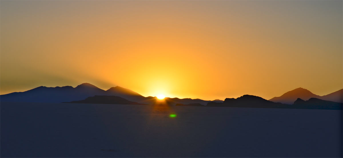Salar de Uyuni - Atardecer