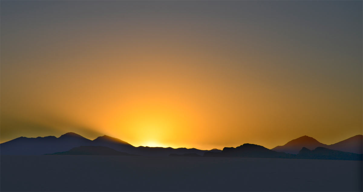Salar de Uyuni - Atardecer