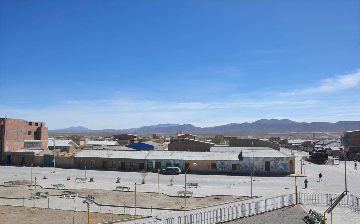 Vista de Uyuni